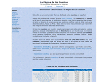 Tablet Screenshot of loscuentos.net